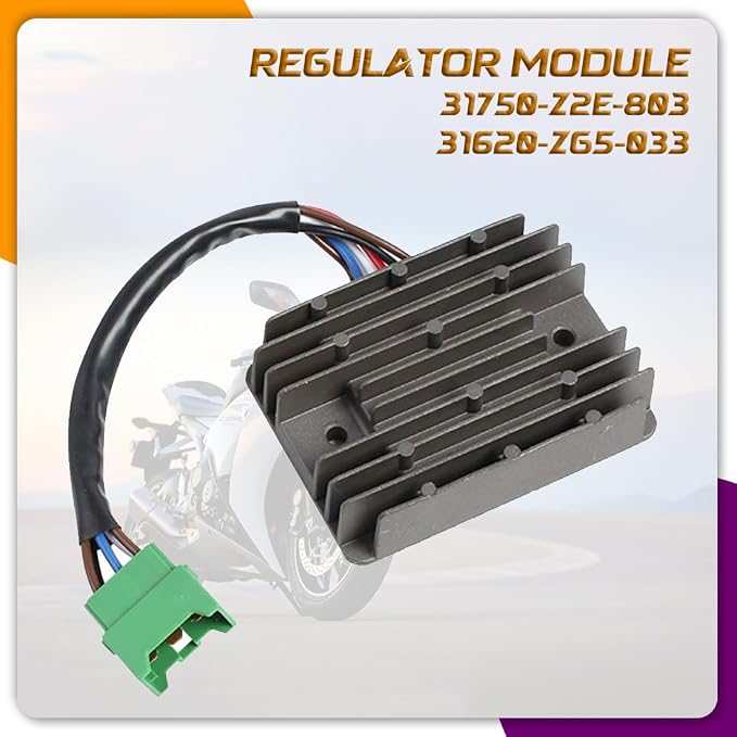 SH748AA Regulator Rectifier 32105-Z6L-0001 32105Z6L0001 Charging Module with Sub-Wire Harness Compatible with Honda GX620 GX670 GX690 GX270UT2 GX440IU GX630 GX630R Engine
