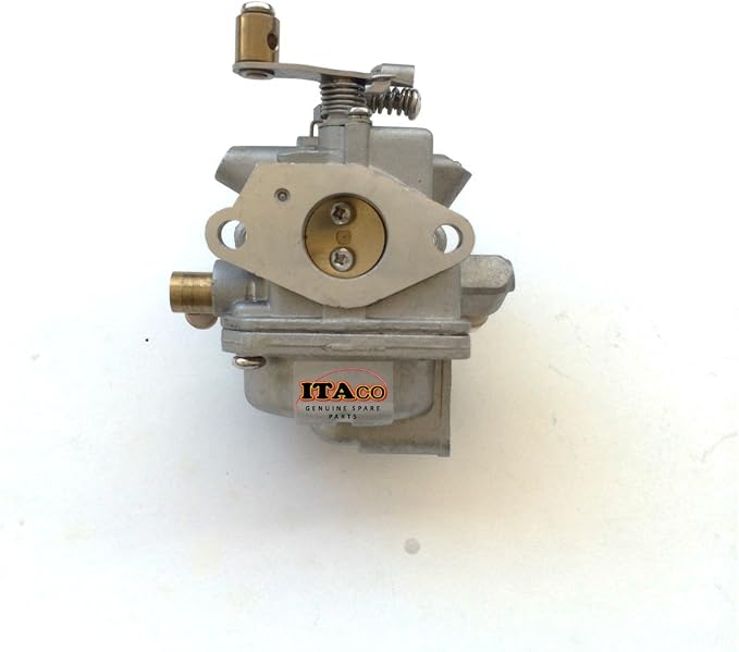 ITACO Boat Motor Carburetor Carb Assy 6BX-14301-10 11 00 compatible with Yamaha Parsun F6 6HP 4T F6-04060000 Outboard Engine