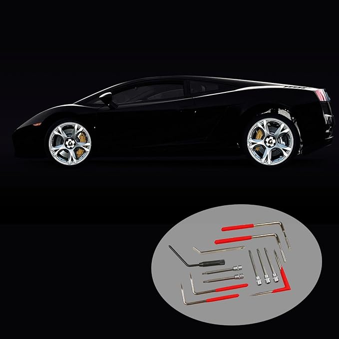 12PC Airbag Removal Torx, Airbag Removal Wrench Kit, Automobiles Airbag Disassembly Tool, Steel Air Bag Remover,Trim Car Garage Tool Set with Storage Box