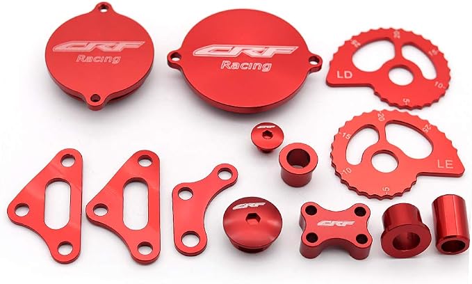 FXCNC Racing Aluminum Dirt Bike Engine Guards Kit Personaliza Set Protector Compatible with Honda CRF230 Motorcycle Accessories