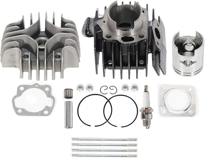 ECCPP New Cylinder Piston Rings Head Gasket for 1984-1987 for Suzuki Quadrunner 50 LT50 Compatible fit for Needle Bearing 11111-04001