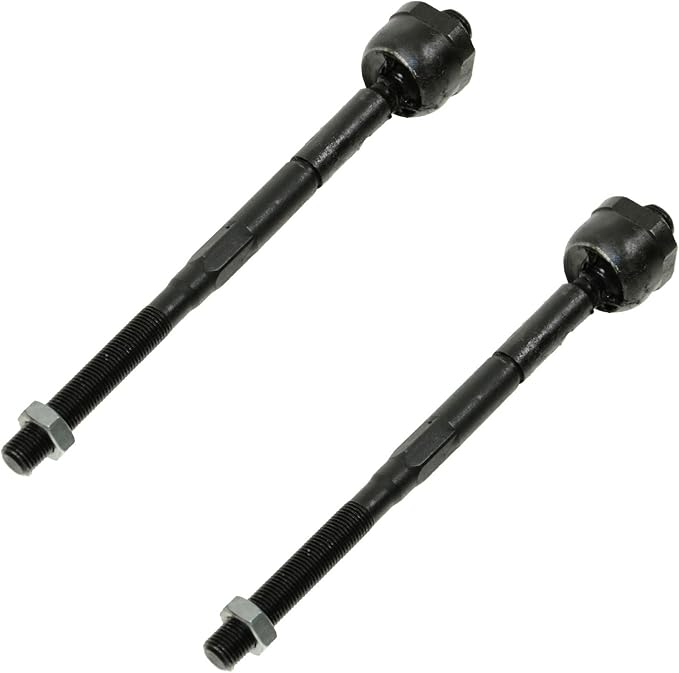 TRQ Front Inner Tie Rod Set 2 Piece Compatible with 2004-2005 Chevrolet Colorado 04-05 GMC Canyon