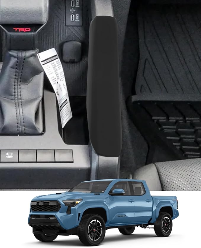 Toyota Tacoma Center Console Grab Handle Cover for 4th Gen 2024-2026 Tacoma Passenger Side Grab Handle Protector, Non-Slip Anti-Scratch Protective Silicone Sleeve, Tacoma N400 Interior Accessories