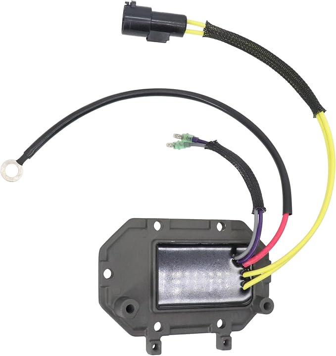 Autu Parts 193-4641, Compatible with CDI Voltage Regulator Rectifier Johnson Evinrude 584641 585995 586271 185HP 200HP 225HP 250HP 300HP 2 Stroke 6 8 Cylinder Marine Outboard 35 Amp 18-5831 878333