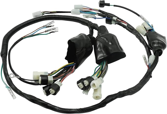 JAVIK Wire Wiring Harness for Yamaha Warrior 350 YFM350 YFM350X 1988, OEM# 2XK-82590-10-00