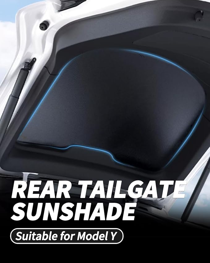 Rear Windshield Sunshade for Tesla Model Y 2019-2024, Foldable Sunshade Sunshade Cover (Model Y)