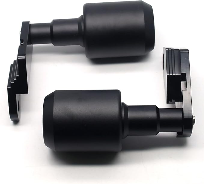 MZS Motorcycle Frame Sliders, Falling Crash Protector Guards No Cut Kits Black Compatible with GSXR 1000 GSXR1000 2006-2016