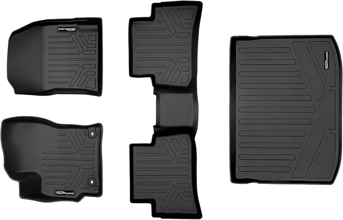 SMARTLINER Custom Fit Floor Mats 2 Rows and Cargo Liner Trunk Set Compatible with 2019-2025 Toyota Corolla