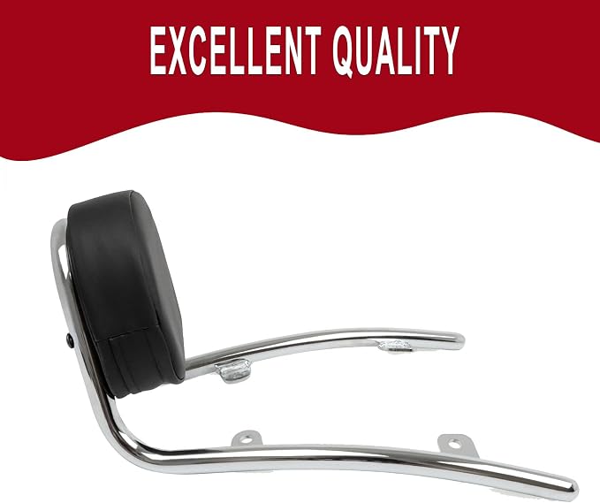 Detachable Backrest Sissy Bar Replacement for Honda Fury VT1300CX VT 1300 CX 2010-2025 Luggage Rack Passenger Backrest