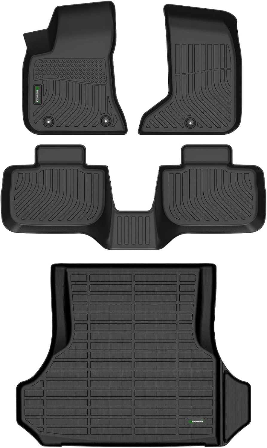 ANBINGO®Floor Mats & Cargo Mat Fit for 2011-2023 Dodge Charger AWD All Weather Trunk Mats for Dodge Charger AWD Durable Waterproof Floor Liners Charger Accessories Black