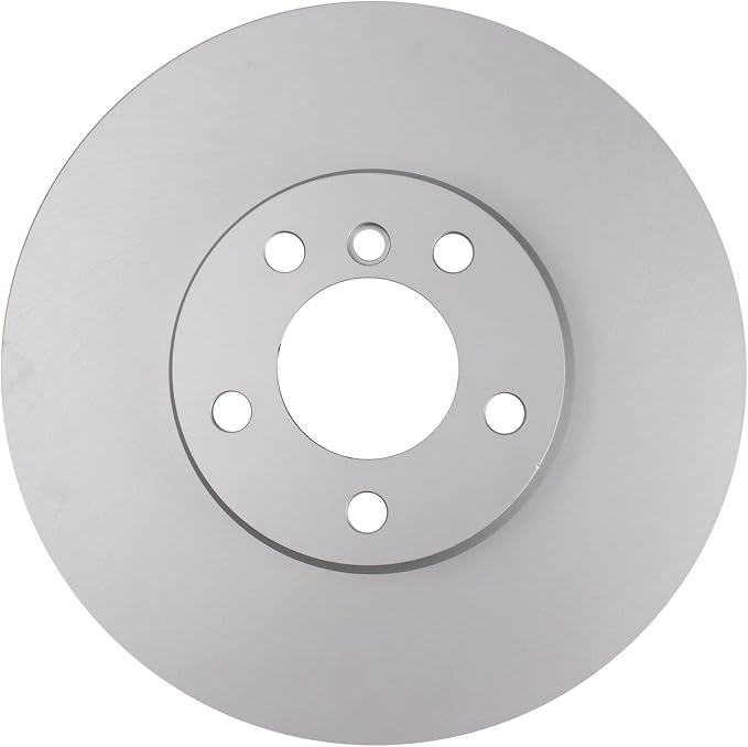 TRQ Front Brake Rotor Set G Coated Vented Compatible with 2007-2018 BMW X5 2011-2019 X6