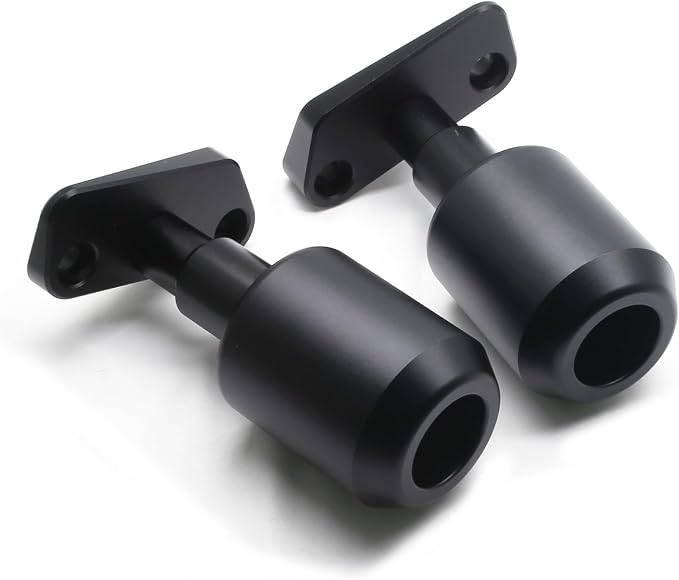 MZS Motorcycle Frame Sliders Compatible with 390 250 D models 2024 2025 2026, Falling Anti Crash Protector Guards No Cut Kits Aluminium Black