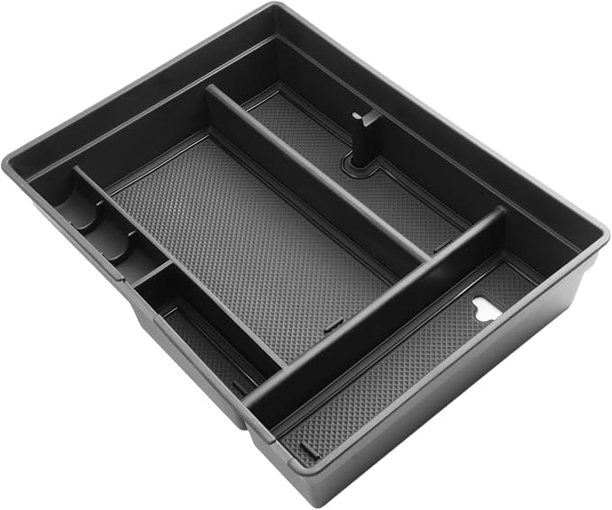 SKTU for 2021-2024 Nissan Armada/ 2022 2023 2024 Infiniti QX80 Center Console Organizer 2024 QX80/ 2024 Armada Console Tray 2023 2024 Armada Accessories (Front Driver's Row)