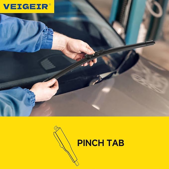3 Pack Windshield Wiper Blades Compatible with 2015-2023 Ford Edge Original Factory Quality Front Rear Wipers Blade Set for My Car - 28" 28" 15"