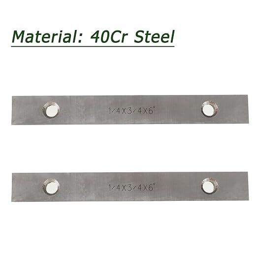 9 Pair 1/4 x 6 Machinist Parallel Block Tool Set, 0.0002 Parallelism 3/4 to 1-3/4 Alloy Steel Accuracy Matched Parallel Bar