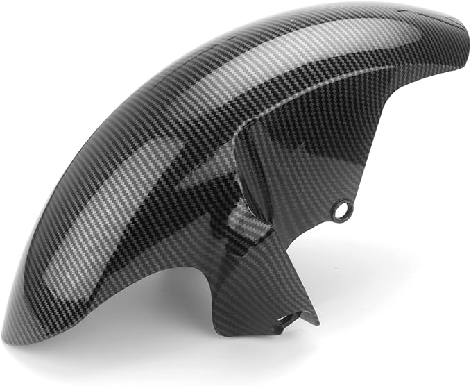 Front Fender Motorcycle Parts Fairing Parts Compatible for Yamaha YZF R6 YZF r6 2006 2007 2008 2009 2010 2011 2012 2013 2014 2015 2016 ABS Carbon Fiber Color Front Fender