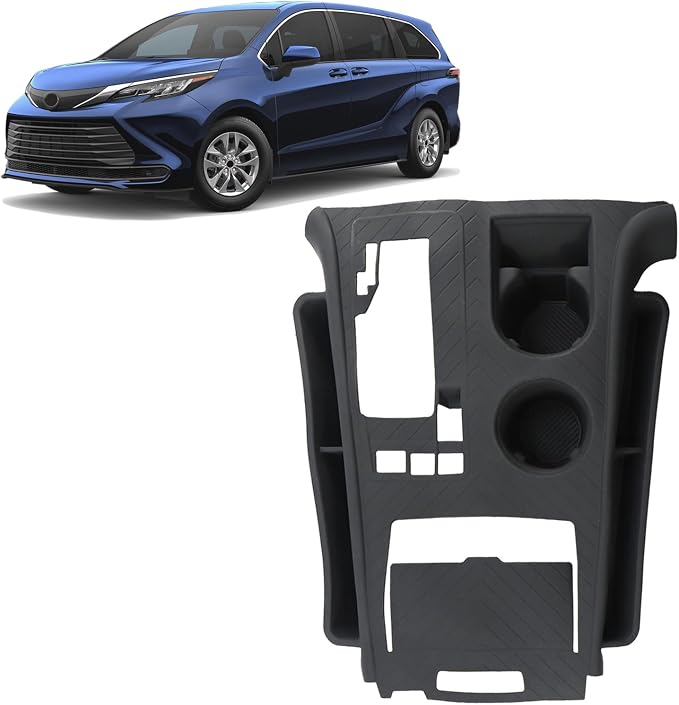 Center Console Silicone Pad for Toyota Sienna 2021-2026