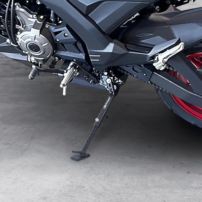Xitomer Kickstand Fit for Z125 PRO 2017-2026, Z125 PRO KRT Edition 2017-2018, Z125 Pro SE 2018, KSR110 2006-2008 Motorcycle Adjustable Side Stand Support
