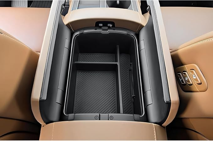 CDEFG for 2026 Hyundai Palisade Center Console Organizer Tray Accessories | 2026 Hyundai Palisade Accessories, Middle Console Armrest Storage Box, Only for 7-Seater Split Armrest