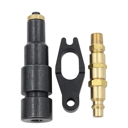 9007A Compression Test Adapter - Compatible with J-6692-B Gauge, Fits for 24V Cummins 5.9/6.7L Diesel (1998-1/2 to Current)
