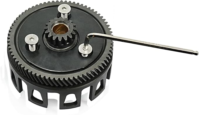 CNC Billet Clutch Basket & Heavy Duty Primary Driven Gear Kit for Yamaha Blaster 200 YFS200 1988-2006 OEM# 3JM-16150-01-00