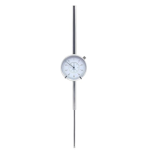 HFS(R) 0-4" Dial Indicator Lathe Tool High Precision, 4" Measuring Range, 0.001" Graduation Interval