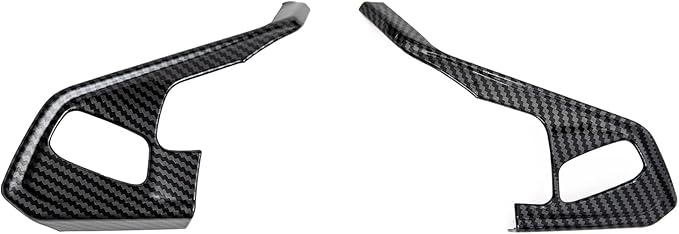 for C8 Corvette Carbon Fiber Steering Wheel Button Trim Accessories for Corvette C8 2020-2026 (Carbon Fiber)