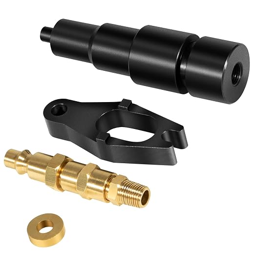 9007A 9007 Compression Test Adapter,Used W/J-6692-B Compression Test Gauge, Compatible with Cummins ISB 5.9L 24V and 6.7L Liter Diesel
