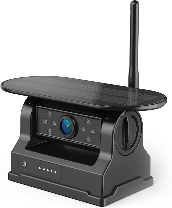 eRapta Magnetic Solar Wireless Backup Camera: Compatible for AWTCM701/AWTCM702