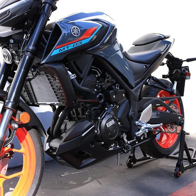 Shogun USA Made Yam MT-03 MT 03 MT03 2016 2017 2018 2019 2020 2021 2022 2023 2024 2025 2026 NO CUT Complete Kit Includes Bar Ends Swing Arm Spools and Frame Sliders Black - 755-6149
