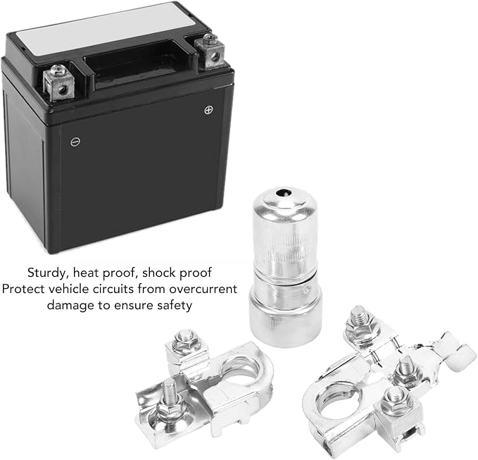 High Strength Replacement Battery Terminal Clamps Set for Easy Installation Portable Tool for DIY Users