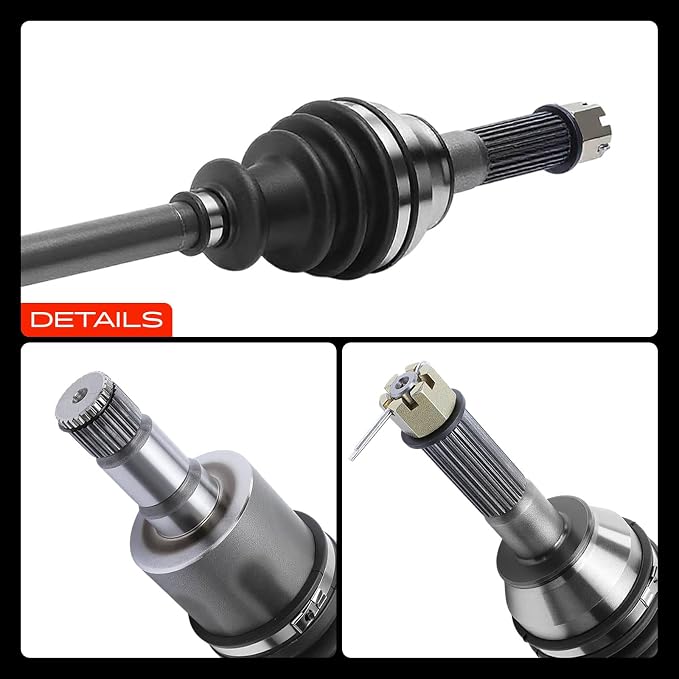 A-Premium Rear Right Passenger Side CV Axle Shaft Assembly for Polaris | Compatible with Ranger 900 Diesel 2011-2014, Ranger Crew Diesel 900 2012-2014, Replace# 1332895