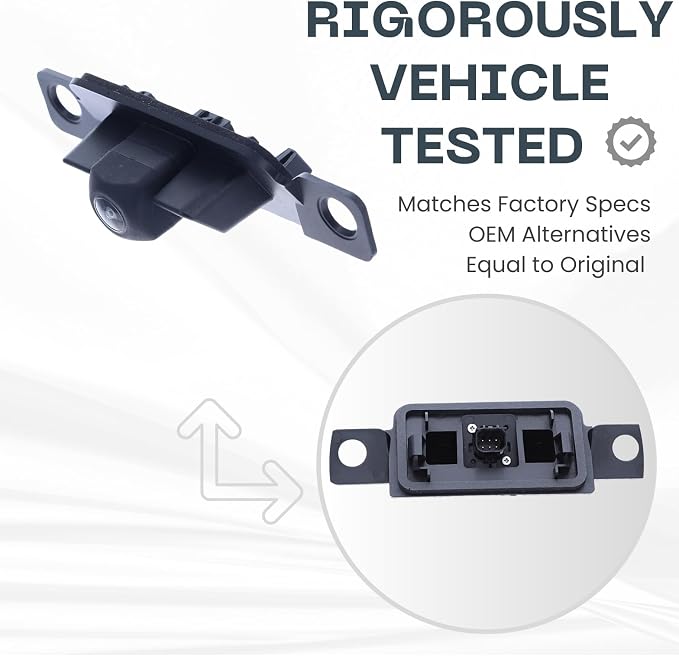Backup Camera Replaces for 2018 2019 2020 Toyota Camry North America Built | 2018 2019 Camry Japan Built | 2018 2019 2020 2021 2022 Camry Hybrid OE Part # 8679006090 8679033180 8679006170