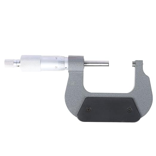 marddpair Micrometer 1-2 Inch 0.0001 Inch Precision Outside Micrometer Carbide Tipped