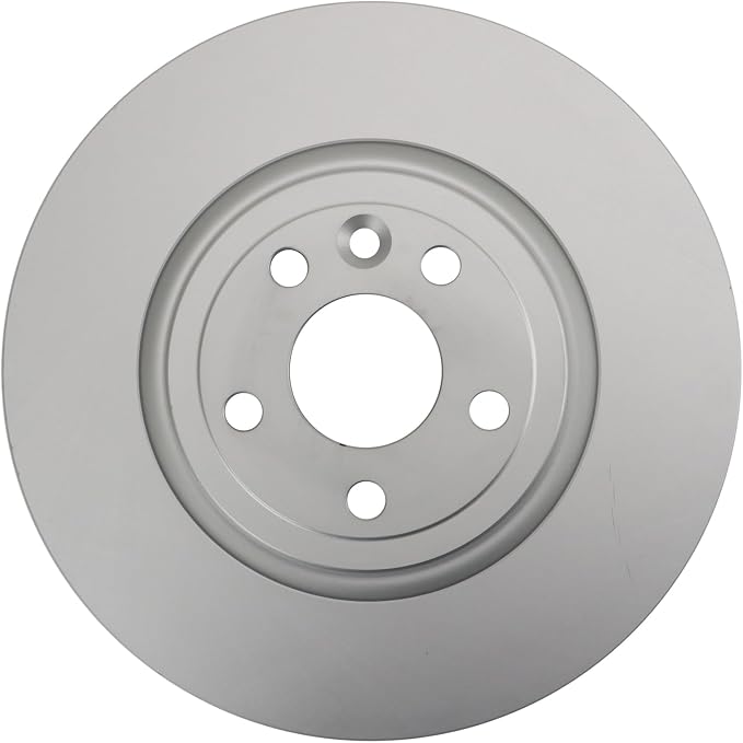 TRQ Front Brake Rotor Set G Coated Vented Compatible with 2017-2020 Jaguar F-Pace 2018-2020 Land Rover Range Rover Velar