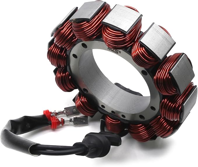 MZS Motorcycle Electric Stator Coil 29987-02 Compatible With Road Glide 2002-2005 / Road King 2002-2005 / Electra Glide 2002-2005