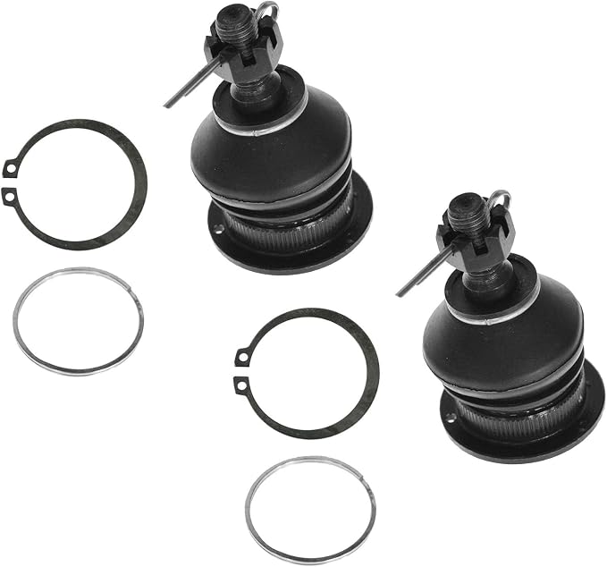 TRQ Front Upper Ball Joint Set Compatible with 1994-1997 Honda Accord 1995-1998 Odyssey 1996-1999 Isuzu Oasis