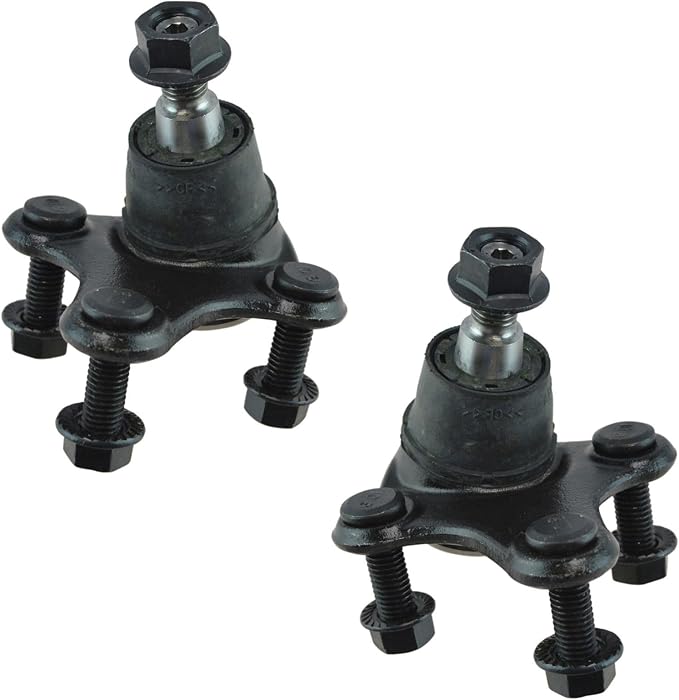TRQ Front Lower Ball Joint Set Compatible with 15-20 Audi 06-18 Volkswagen