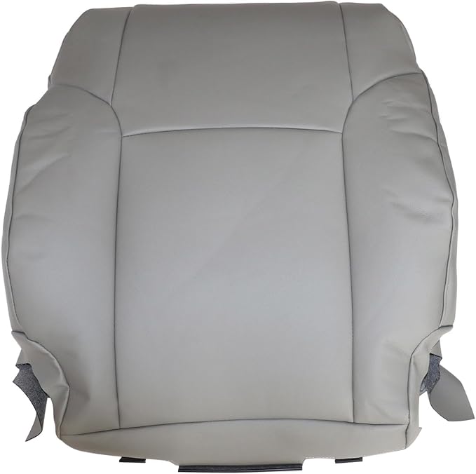 NLQR Front Driver & Passenger Bottom & Top Lean Back Replacement Seat Covers Microfiber Leather Compatible with Toyota 4Runner 2003 2004 2005 2006 2007 2008 2009, LB42 or FG42 Stone Gray