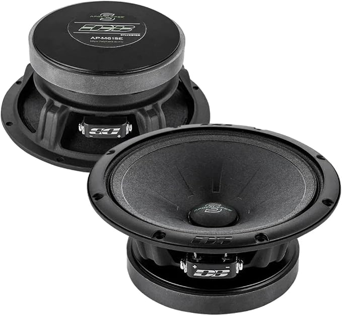 Apocalypse AP-M61SE 6.5" 260 W Max 4 Ohm Stereo Car Audio Midrange Speakers