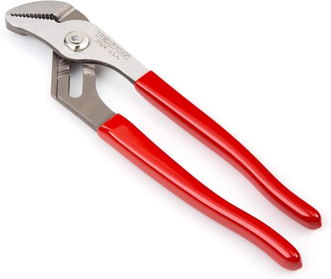 TEKTON 10 Inch Groove Joint Pliers (1-1/2 in. Jaw) | 37524 | Made in USA