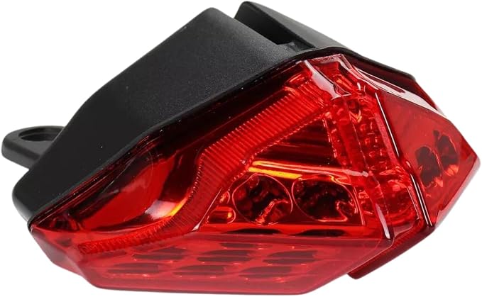 Taillight - Integrated LED Tail Brake Turn Signal Light Compatible with DUCATI 848 EVO 1098 1199 2007 2008-2014 (Red)