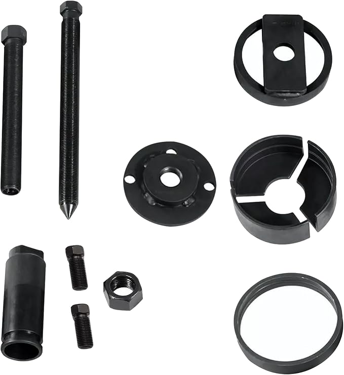 GearUp 7835 Rear Main Oil Seal Remover Installer Kit Compatible with Ford 7.3L Diesel Engines 2003 2002 2001 2000 1999 1998 in 3/4 and 1 Ton Trucks Heavy Duty Steel