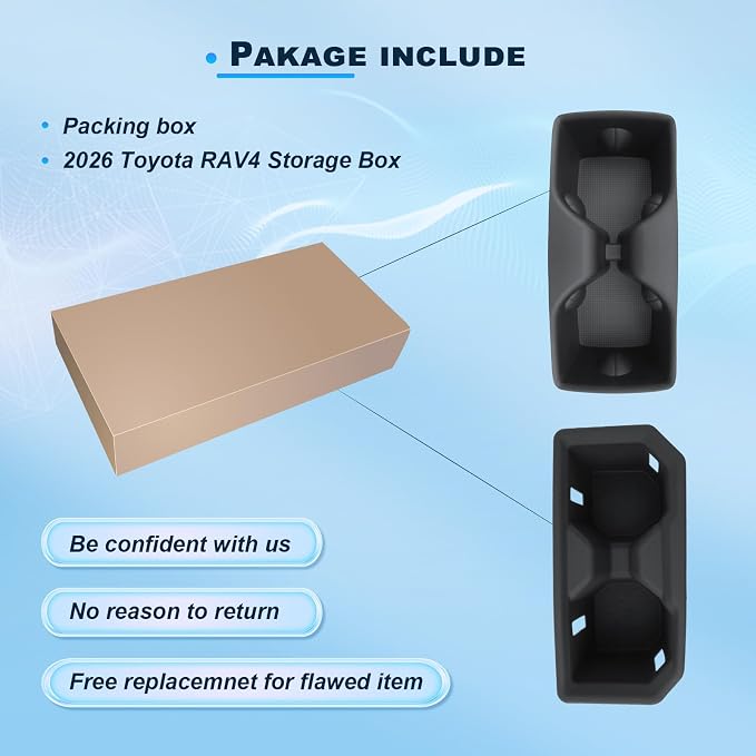 BIXUAN 2026 RAV4 Cup Holder Insert For 2026 Toyota RAV 4 Rear Row Seat Cup Holder Silicone Drink Cup Holder Liner Waterproof Anti-Slip No Rattling Easy to Clean 2026 RAV 4 Accessories