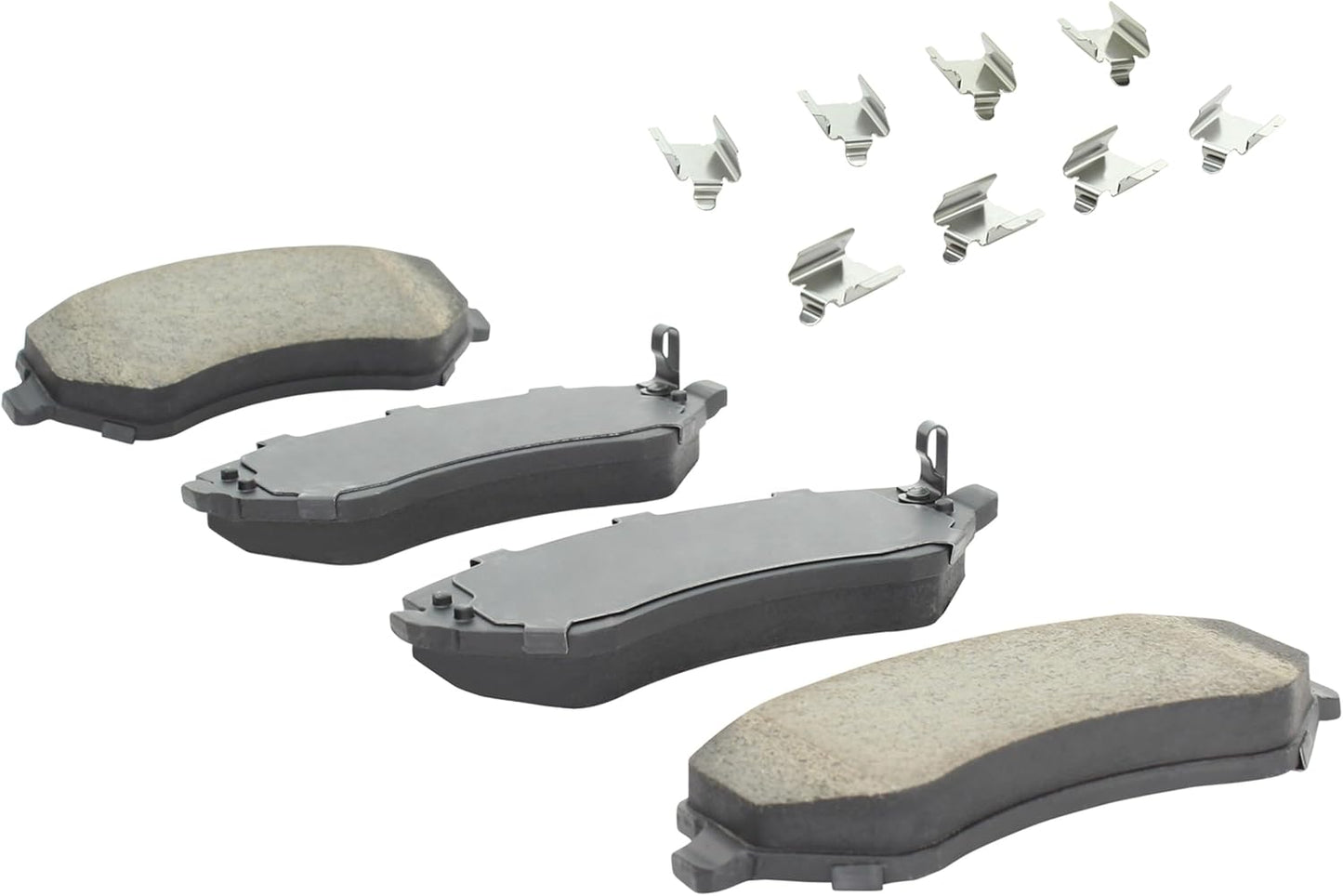 Premium Ceramic Front Brake Pads (1001-0856C) Compatible with Chrysler Town & Country 2003-2007, Chrysler Voyager 2001-2008, Dodge Caravan 2001-2007, Dodge Grand Caravan 2001-2006
