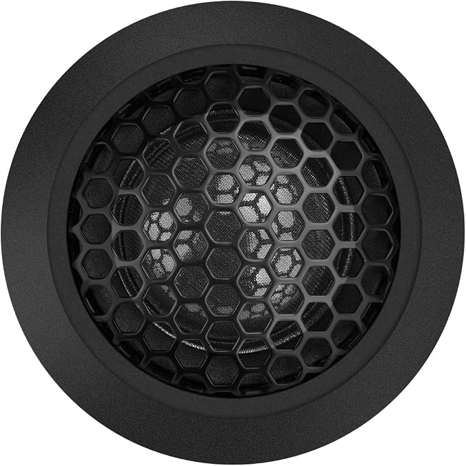 1 Inch Car Tweeters 300W Peak, Silk Dome Tweeter Speakers for Car Audio, 4 Ohm High Frequency Tweeters with Crossover, Surface/Flush Mount, Car Tweeters Pair for Clear Crisp Sound