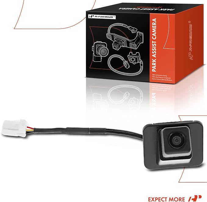 A-Premium Rear View Backup Camera Compatible with Mazda | Parking Camera for 2014 2015 2016 2017 3 - Replace# GMN467RC0
