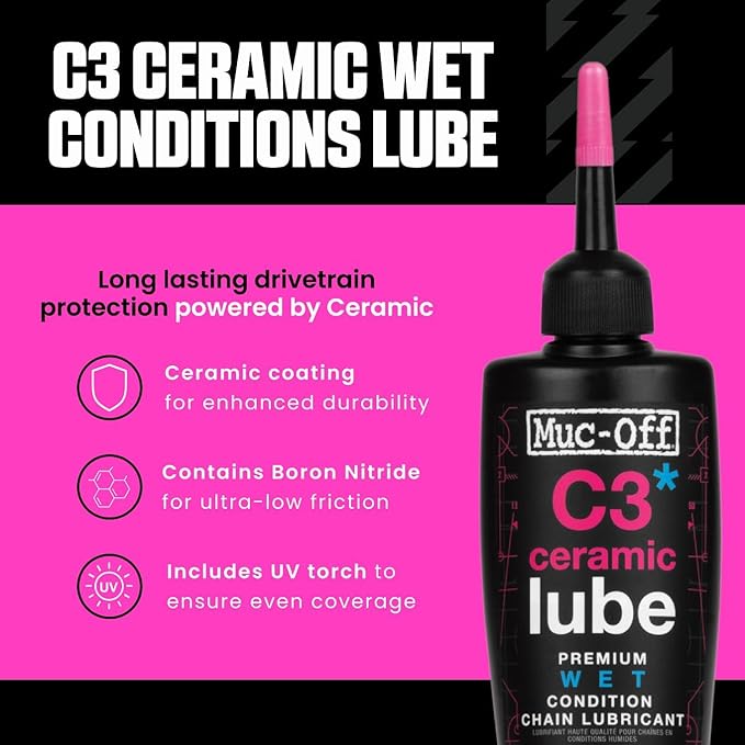 Muc-Off C3 Ceramic Wet Bike Chain Lube