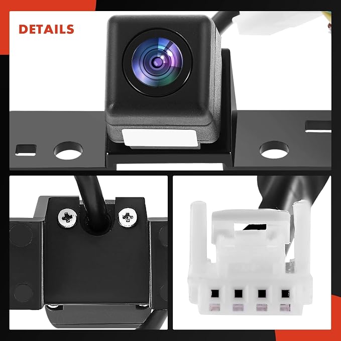 A-Premium Rear View Backup Camera Compatible with Nissan | Parking Camera for 2011 2012 Leaf - Replace# 284423NA0A