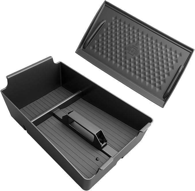 SKTU 2-Pack for 2025 2026 Nissan Murano Center Console Organizer for 2025 2026 Nissan Murano (SV/SL/Platinum) Console Tray & Wireless Charging Mat Nissan Murano 2025 2026 Accessories Non-Slip Pad